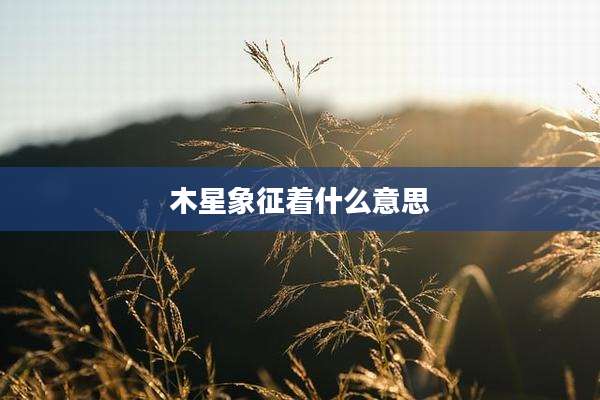木星象征着什么意思