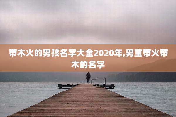 带木火的男孩名字大全2020年,男宝带火带木的名字