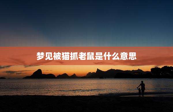 梦见被猫抓老鼠是什么意思