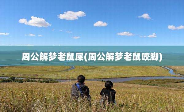 周公解梦老鼠屎(周公解梦老鼠咬脚)