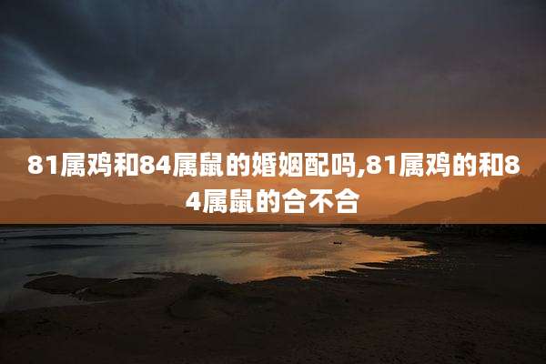 81属鸡和84属鼠的婚姻配吗,81属鸡的和84属鼠的合不合