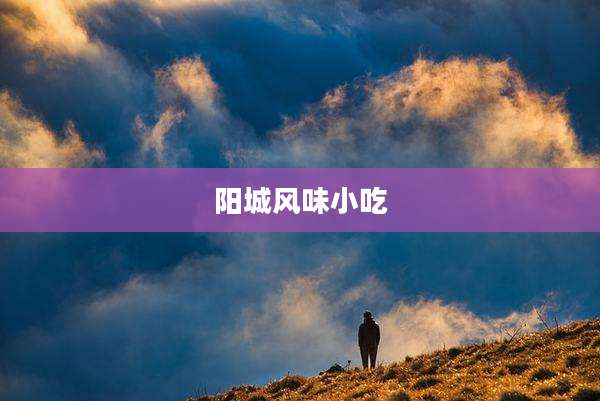 阳城风味小吃