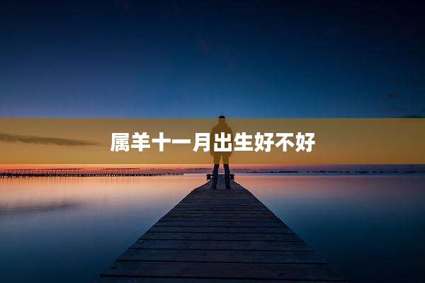 属羊十一月出生好不好