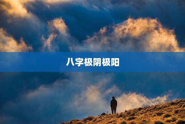 八字极阴极阳