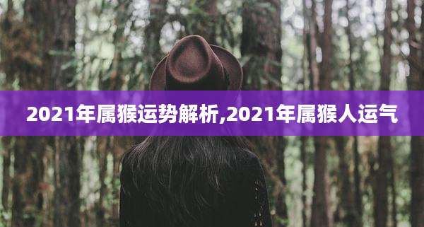 2021年属猴运势解析,2021年属猴人运气
