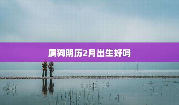 属狗阴历2月出生好吗