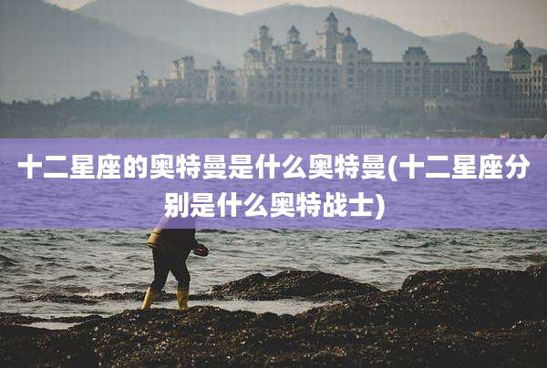 十二星座的奥特曼是什么奥特曼(十二星座分别是什么奥特战士)