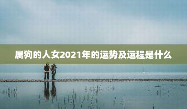 属狗的人女2021年的运势及运程是什么