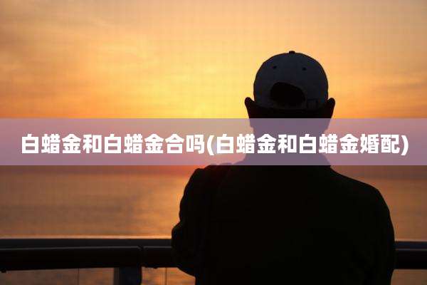 白蜡金和白蜡金合吗(白蜡金和白蜡金婚配)