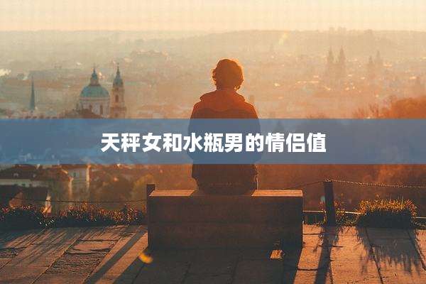 天秤女和水瓶男的情侣值