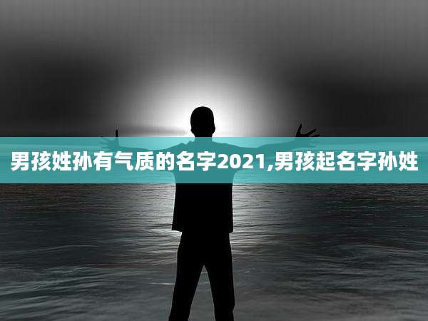 男孩姓孙有气质的名字2021,男孩起名字孙姓