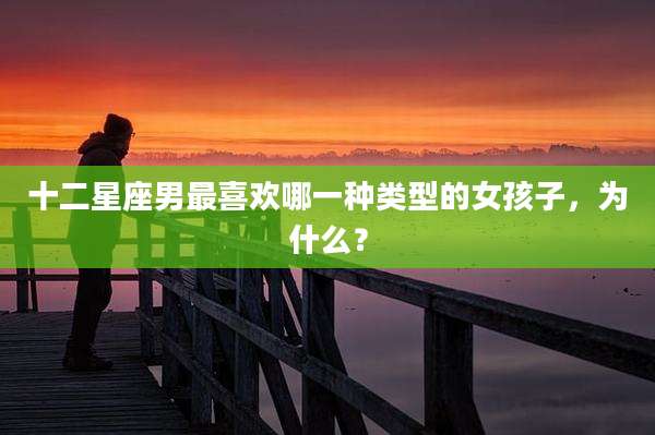 十二星座男最喜欢哪一种类型的女孩子,为什么?