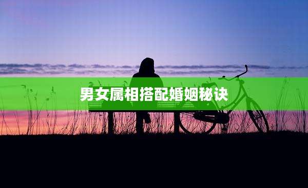 男女属相搭配婚姻秘诀