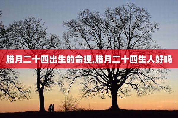 腊月二十四出生的命理,腊月二十四生人好吗
