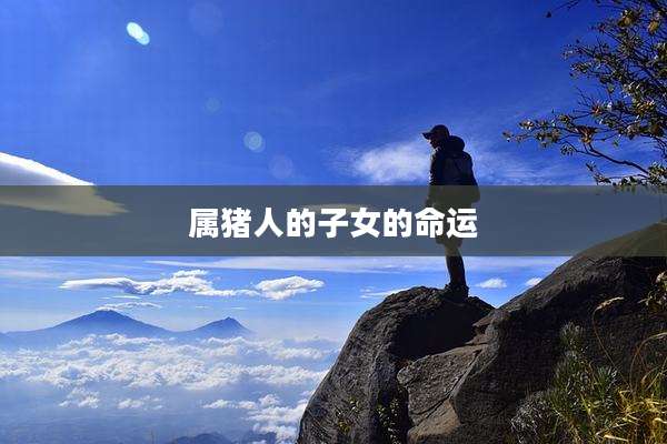属猪人的子女的命运