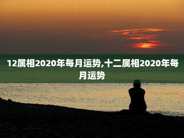 12属相2020年每月运势,十二属相2020年每月运势