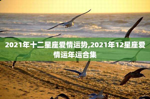2021年十二星座爱情运势,2021年12星座爱情运年运合集