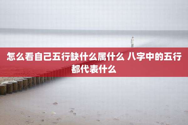 怎么看自己五行缺什么属什么 八字中的五行都代表什么