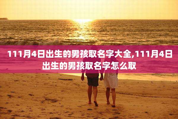 111月4日出生的男孩取名字大全,111月4日出生的男孩取名字怎么取