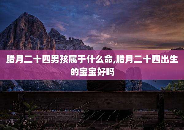 腊月二十四男孩属于什么命,腊月二十四出生的宝宝好吗