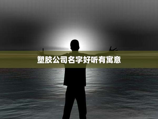 塑胶公司名字好听有寓意