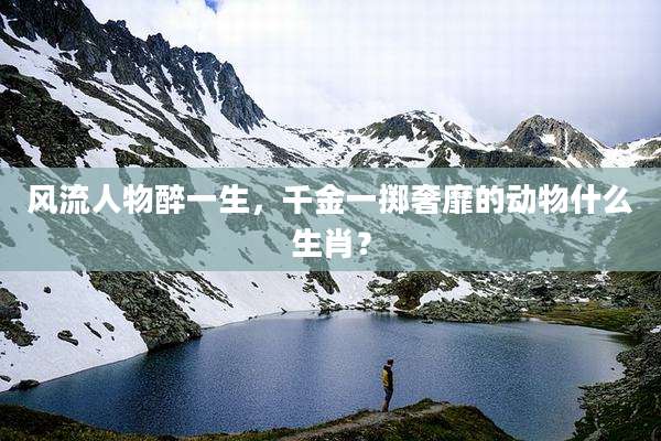 风流人物醉一生,千金一掷奢靡的动物什么生肖?