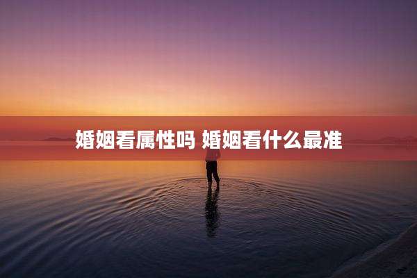 婚姻看属性吗 婚姻看什么最准