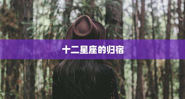 十二星座的归宿