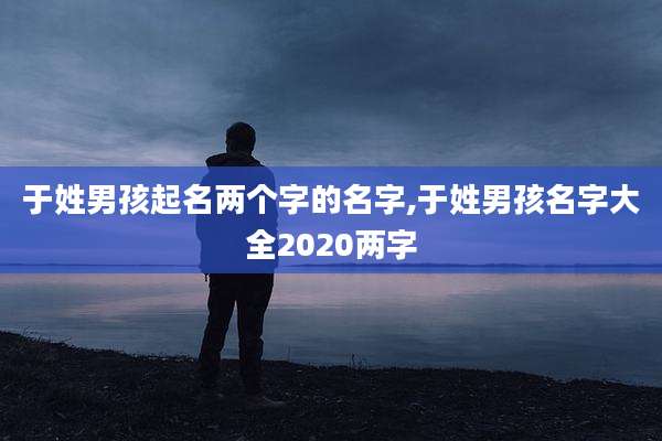于姓男孩起名两个字的名字,于姓男孩名字大全2020两字