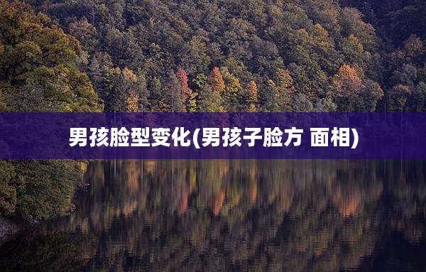 男孩脸型变化(男孩子脸方 面相)