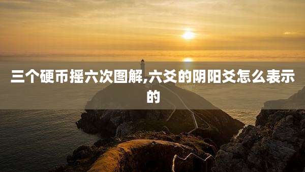 三个硬币摇六次图解,六爻的阴阳爻怎么表示的
