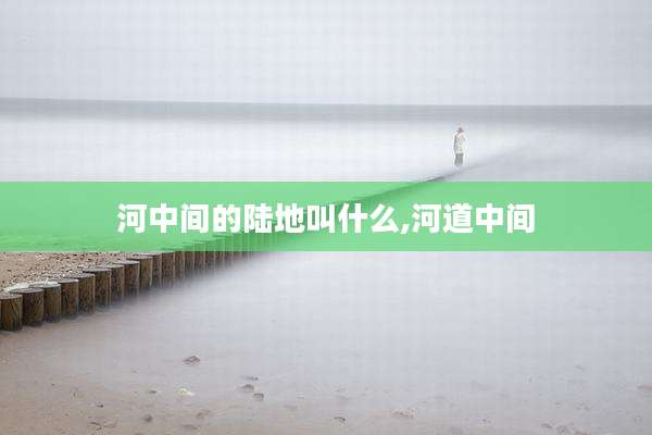 河中间的陆地叫什么,河道中间