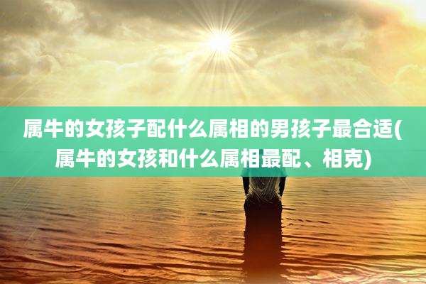 属牛的女孩子配什么属相的男孩子最合适(属牛的女孩和什么属相最配、相克)