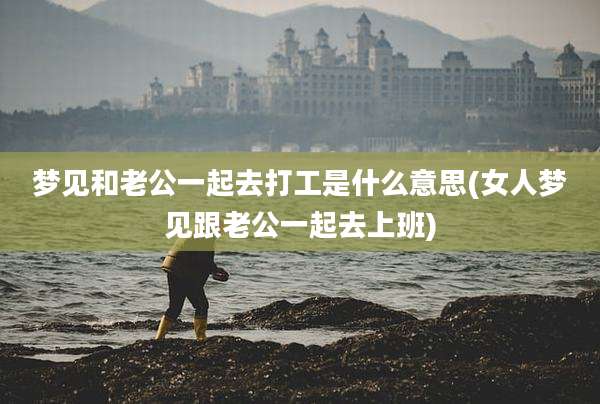 梦见和老公一起去打工是什么意思(女人梦见跟老公一起去上班)