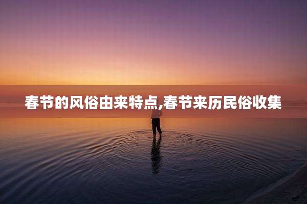 春节的风俗由来特点,春节来历民俗收集