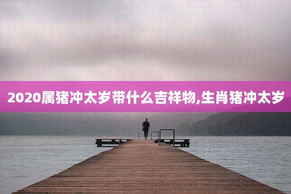 2020属猪冲太岁带什么吉祥物,生肖猪冲太岁