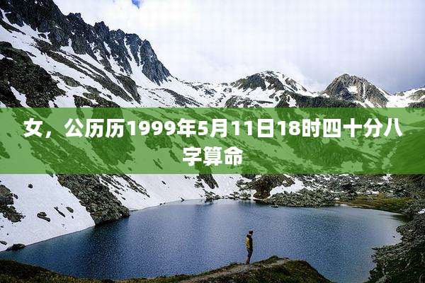 女,公历历1999年5月11日18时四十分八字算命