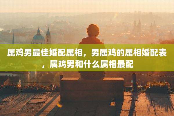 属鸡男最佳婚配属相,男属鸡的属相婚配表,属鸡男和什么属相最配