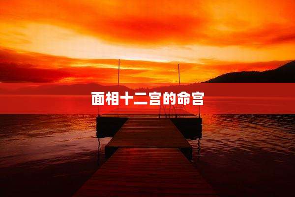 面相十二宫的命宫