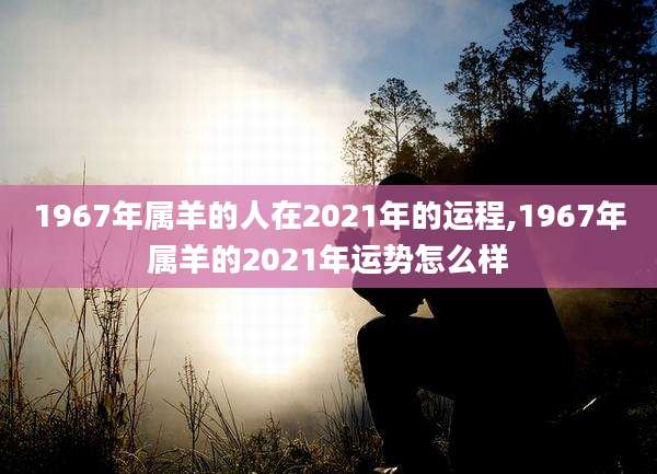 1967年属羊的人在2021年的运程,1967年属羊的2021年运势怎么样