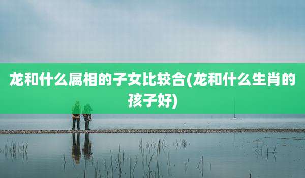 龙和什么属相的子女比较合(龙和什么生肖的孩子好)