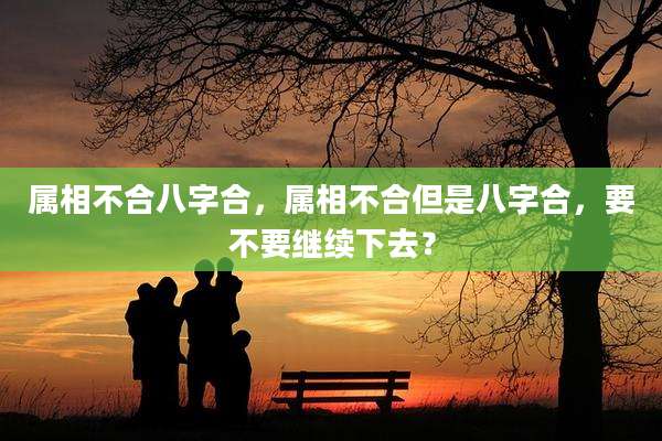属相不合八字合,属相不合但是八字合,要不要继续下去?
