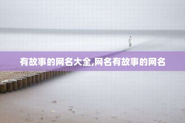 有故事的网名大全,网名有故事的网名