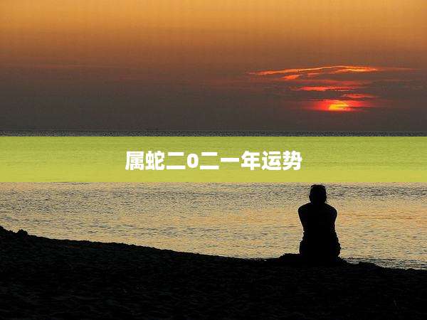 属蛇二0二一年运势