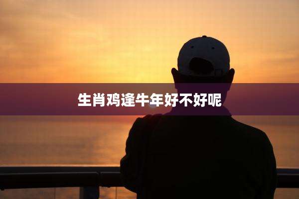 生肖鸡逢牛年好不好呢