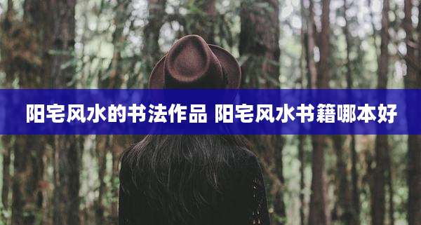 阳宅风水的书法作品 阳宅风水书籍哪本好