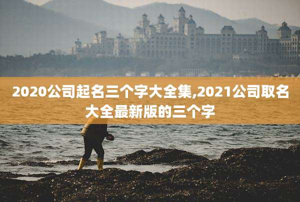 2020公司起名三个字大全集,2021公司取名大全最新版的三个字