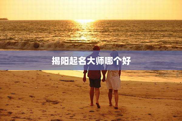 揭阳起名大师哪个好