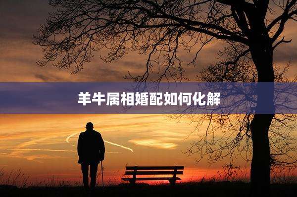 羊牛属相婚配如何化解