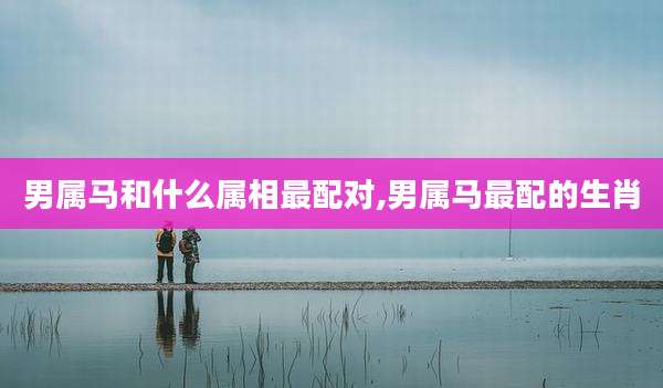 男属马和什么属相最配对,男属马最配的生肖